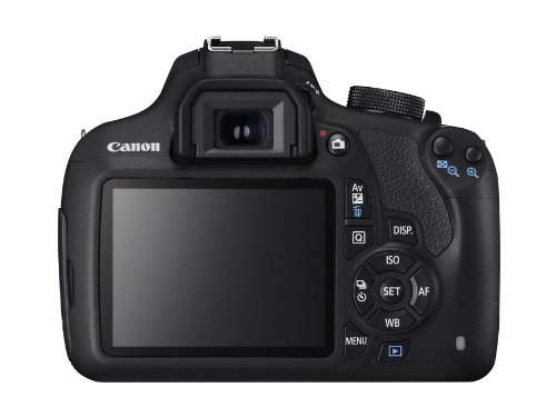 Canon EOS 1200D SLR-Digitalkamera (18 Megapixel APS-C CMOS-Sensor, 7,5 cm (3 Zoll) LCD-Display, Full HD) Kit inkl. 18-55mm IS Objektiv schwarz - 1