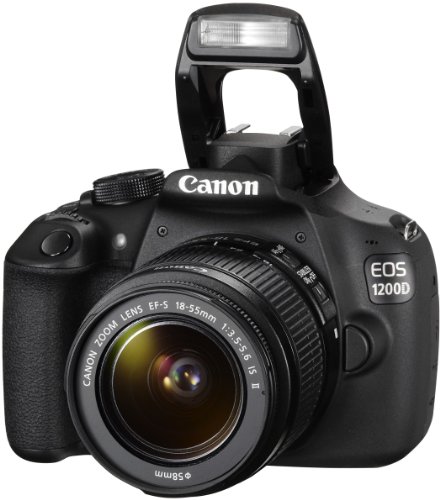 Canon EOS 1200D SLR-Digitalkamera (18 Megapixel APS-C CMOS-Sensor, 7,5 cm (3 Zoll) LCD-Display, Full HD) nur Gehäuse schwarz - 10