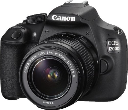 Canon EOS 1200D SLR-Digitalkamera (18 Megapixel APS-C CMOS-Sensor, 7,5 cm (3 Zoll) LCD-Display, Full HD) nur Gehäuse schwarz - 11