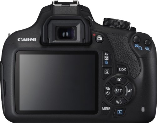 Canon EOS 1200D SLR-Digitalkamera (18 Megapixel APS-C CMOS-Sensor, 7,5 cm (3 Zoll) LCD-Display, Full HD) nur Gehäuse schwarz - 3