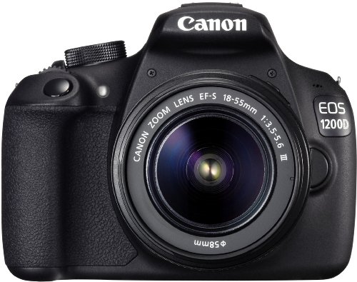 Canon EOS 1200D SLR-Digitalkamera (18 Megapixel APS-C CMOS-Sensor, 7,5 cm (3 Zoll) LCD-Display, Full HD) nur Gehäuse schwarz - 7