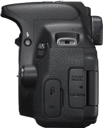 Canon EOS 700D Digital SLR-Kamera (18 Megapixel, 7,6 cm (3 Zoll) Display, Full HD, DIGIC 5) inkl. EF 18-55mm IS STM und EF 55-250mm IS STM Double-Zoom-Kit schwarz - 6