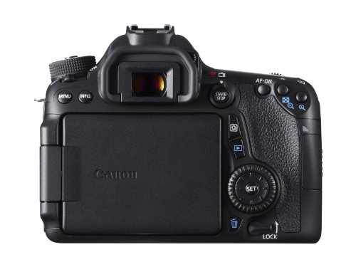 Canon EOS 70D SLR-Digitalkamera (20 Megapixel APS-C CMOS Sensor, 7,6 cm (3 Zoll) Display, Full HD, WiFi, DIGIC 5+ Prozessor) nur Gehäuse schwarz - 4