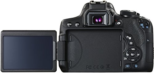 Canon EOS 750D SLR-Digitalkamera (24 Megapixel, APS-C CMOS-Sensor, WiFi, NFC, Full-HD) schwarz - 3