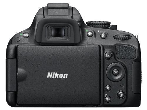 Nikon D5100 SLR-Digitalkamera (16 Megapixel, 7.5 cm (3 Zoll) schwenk- und drehbarer Monitor, Live-View, Full-HD-Videofunktion) Kit inkl. AF-S DX 18-105 mm VR (bildstb.) - 3