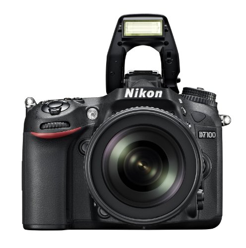 Nikon D7100 SLR-Digitalkamera (24 Megapixel, 8 cm (3,2 Zoll) TFT-Monitor, Full-HD-Video) Kit inkl. AF-S DX 18-105 mm 1:3,5-5,6G ED VR Objektiv schwarz - 6