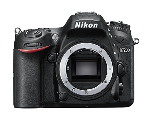 Nikon D7200 SLR-Digitalkamera (24 Megapixel, 8 cm (3,2 Zoll) LCD-Display, Wi-Fi, NFC, Full-HD-Video) nur Kameragehäuse schwarz - 1