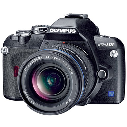 Olympus E-410 SLR-Digitalkamera (10 Megapixel, LifeView) Double Zoom Kit inkl. EZ1442 und EZ4015 - 3