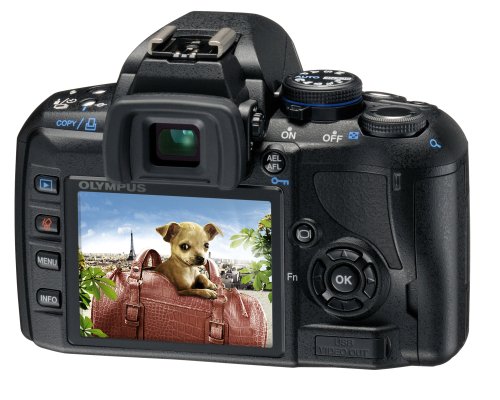Olympus E-420 SLR-Digitalkamera (10 Megapixel, LifeView) Kit inkl. 17.5-45mm Objektiv - 1