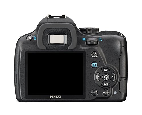Pentax K 50 SLR-Digitalkamera (16 Megapixel, APS-C CMOS Sensor, 1080p, Full HD, 7,6 cm (3 Zoll) Display, Bildstabilisator) schwarz inkl. Objektiven DA L 18-55 mm WR & DA L 50-200 mm WR - 3