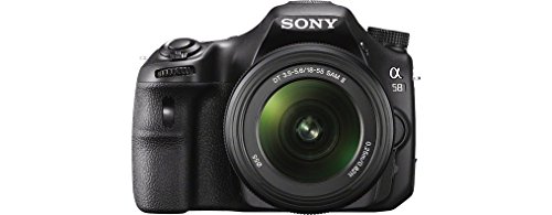 Sony SLT-A58K SLR-Digitalkamera (20,1 Megapixel, 6,7 cm (2,7 Zoll) LCD-Display, APS HD CMOS-Sensor, HDMI, USB 2.0)  inkl. SAL 18-55mm Objektiv schwarz - 3